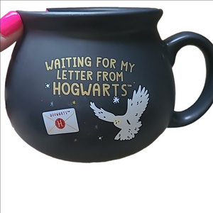 Harry POTTER BLACK CAULDRON OWL MUG